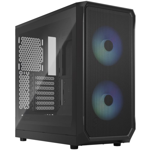 Caixa ATX Fractal Design Focus 2 RGB Black TG Clear Tint